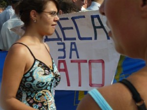 pro-nato Kauf ein O, nimm ein N: Odessa für die Nato.